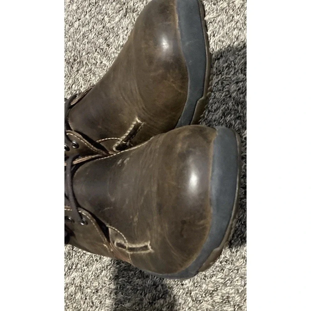 Timberland 73590 Waterproof Leather Oxford Shoes Mens 9.5 D Brown